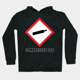 warning: compressed gas Hoodie